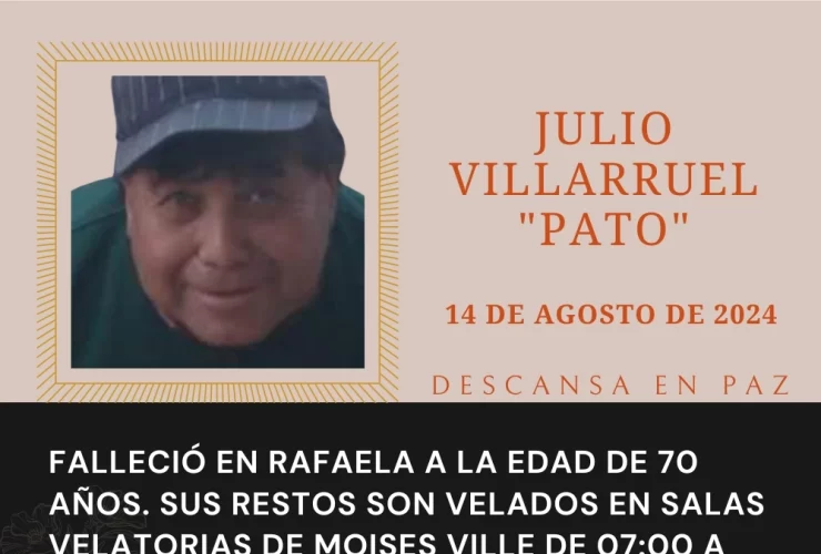 #JulioVillarroel