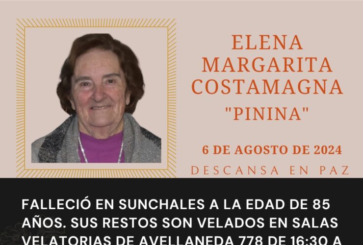 #ElenaMargaritaCostamagna