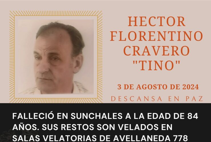 #HectorFlorentinoCravero