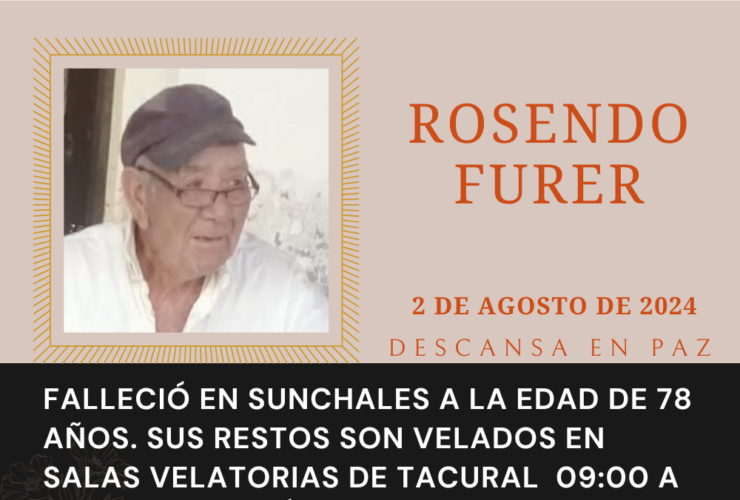 #RosendoFurer