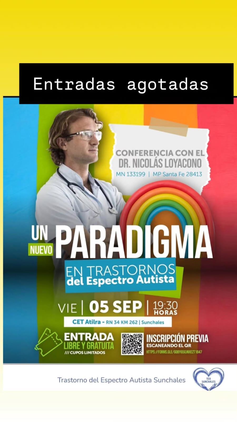 Un paradigma, Autismo , en el cet atilra
