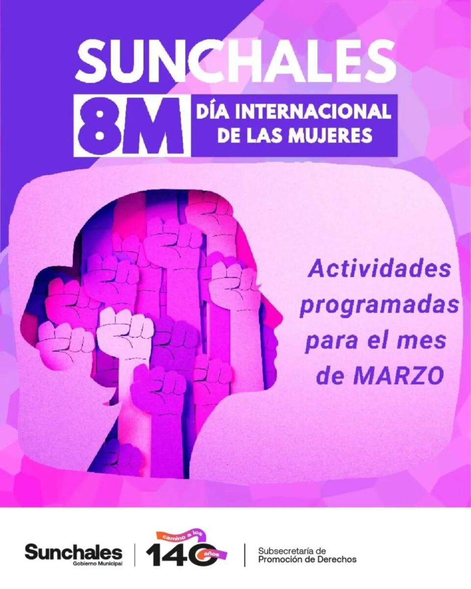 8M en Sunchales “Tramas de Memoria y Resistencia”