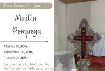 Celebración en honor al Señor de los Milagros