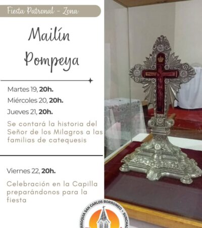 Celebración en honor al Señor de los Milagros