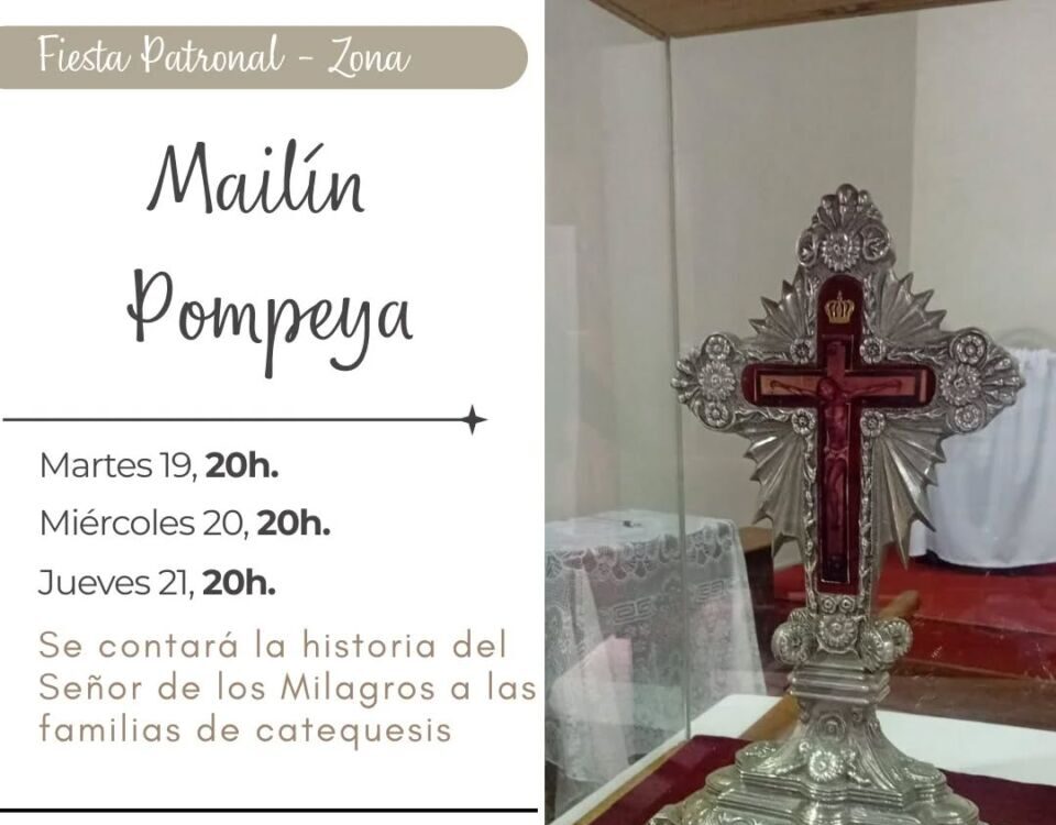 Celebración en honor al Señor de los Milagros