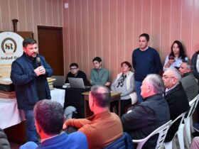Sunchales fue sede de una histórica licitación provincial para obras hídricas en la región centro
