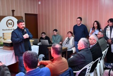 Sunchales fue sede de una histórica licitación provincial para obras hídricas en la región centro