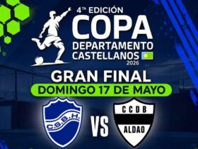 final de fútbol de la 4ta edición de la copa departamento castellanos
