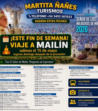 Fiesta Grande del Señor de los Milagros de Mailín 2026