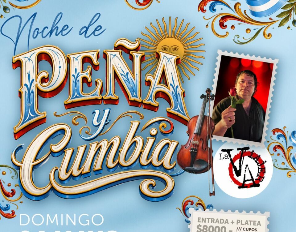 Noche de Peña y Cumbia para celebrar el Día de la Patria