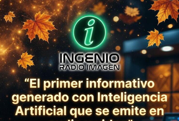 Primer informativo automatizado por IA en audio y video de la región