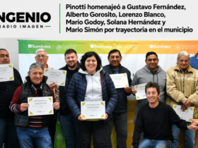 Pinotti homenajeó a 7 empleados municipales