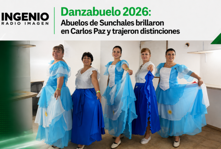 Danzabuelo 2026: Abuelos de Sunchales brillaron en Carlos Paz y trajeron distinciones