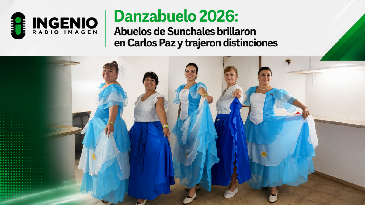 Danzabuelo 2026: Abuelos de Sunchales brillaron en Carlos Paz y trajeron distinciones