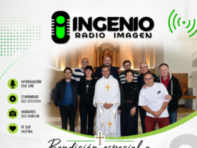 Bendición especial a periodistas de Sunchales en San Carlos Borromeo