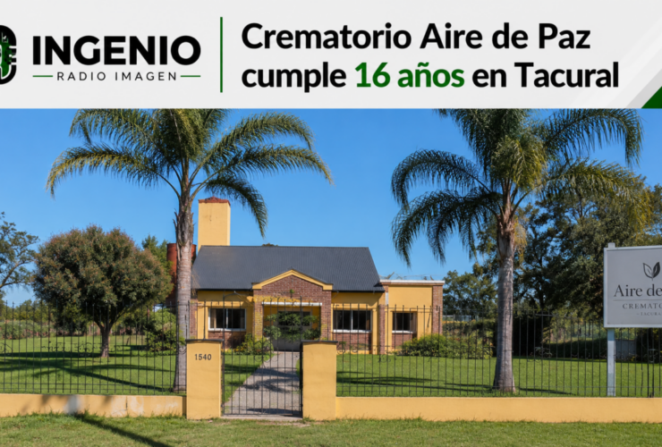 Crematorio Aire de Paz cumple 16 años en Tacural