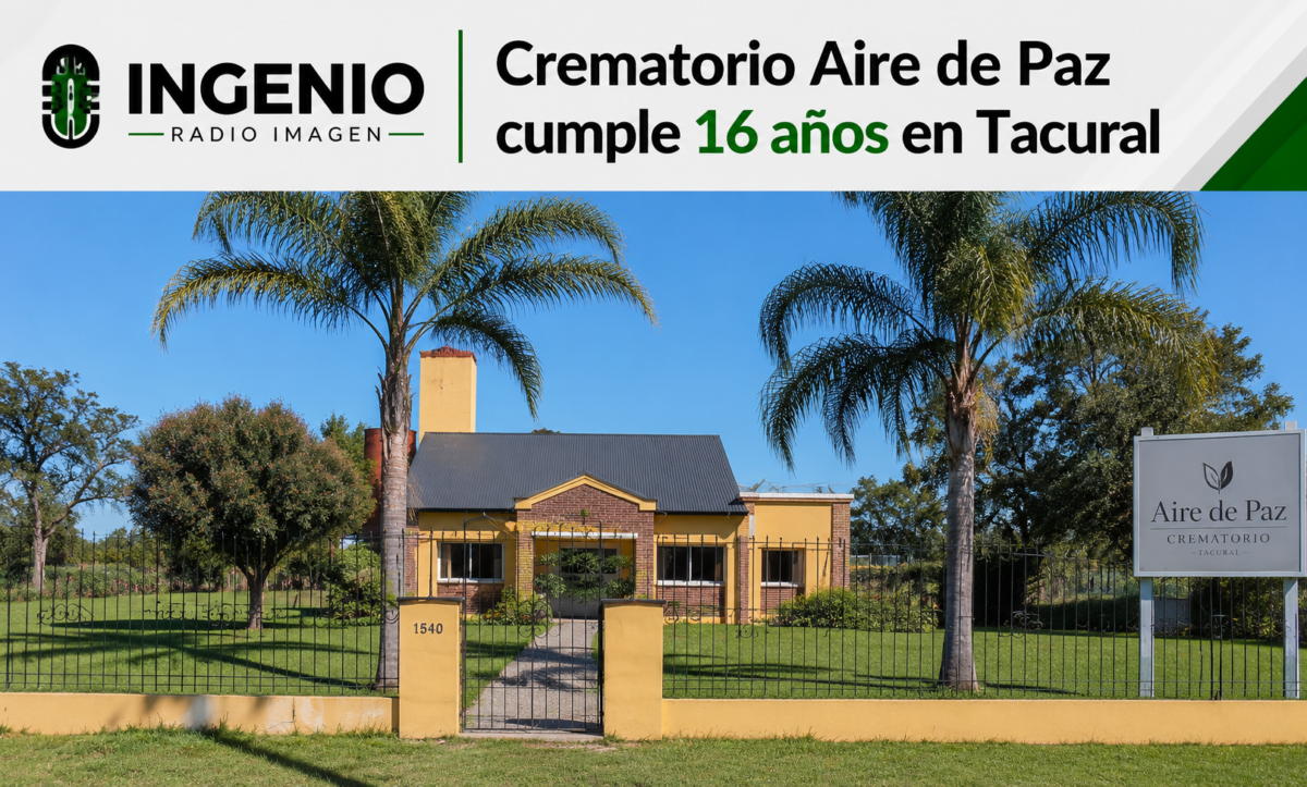 Crematorio Aire de Paz cumple 16 años en Tacural