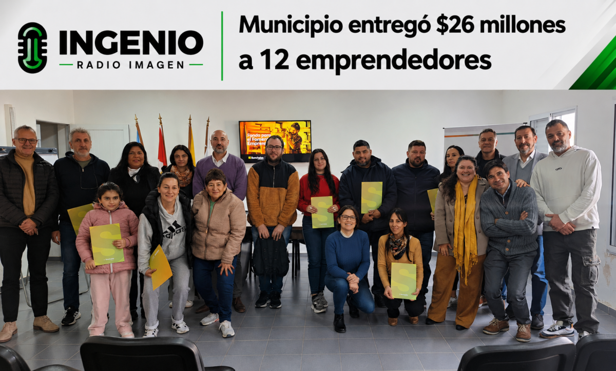 Municipio entregó $26 millones a 12 emprendedores