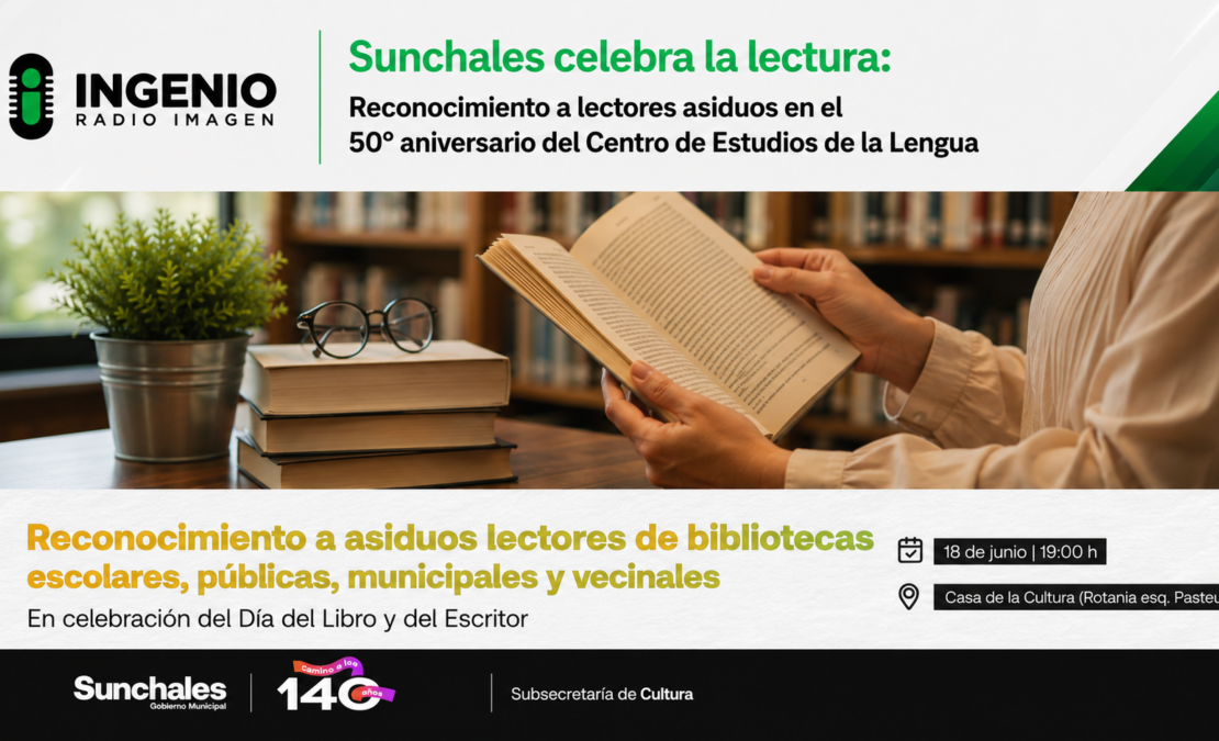 Reconocimiento a lectores asiduos en el 50° aniversario del Centro de Estudios de la Lengua