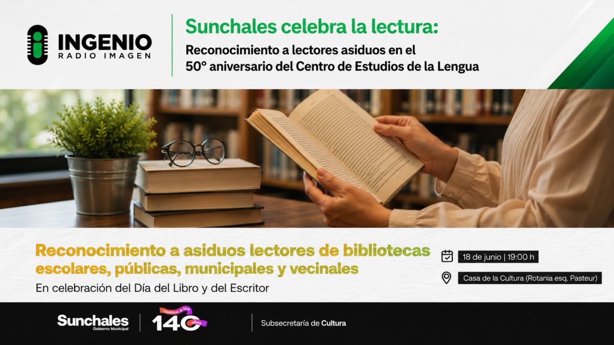 Reconocimiento a lectores asiduos en el 50° aniversario del Centro de Estudios de la Lengua