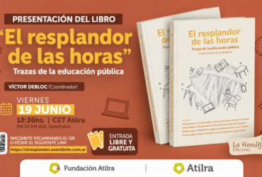 El resplandor de las horas: Presentación de una obra colectiva sobre el presente y futuro de la escuela
