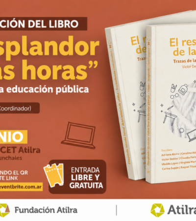 El resplandor de las horas: Presentación de una obra colectiva sobre el presente y futuro de la escuela