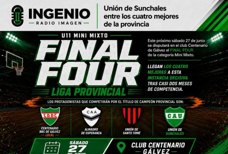 Union de Sunchales entre los cuatro mejores de la provincia