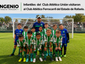 Infantiles visitaron a Ferro de Rafaela en el arranque del Clausura