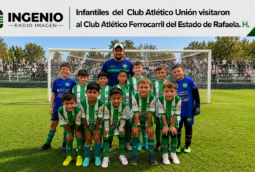 Infantiles visitaron a Ferro de Rafaela en el arranque del Clausura