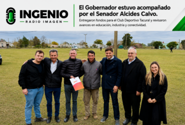 Pullaro visitó Tacural y recorrió obras en el Departamento Castellanos