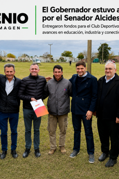 Pullaro visitó Tacural y recorrió obras en el Departamento Castellanos