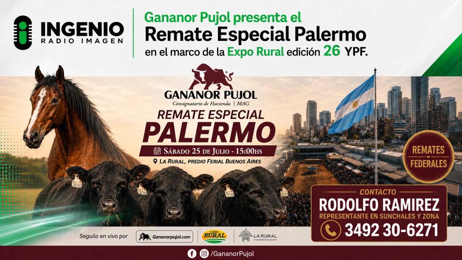 Remate Especial Palermo en Expo Rural