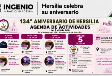 Hersilia celebra su aniversario con una semana de actividades