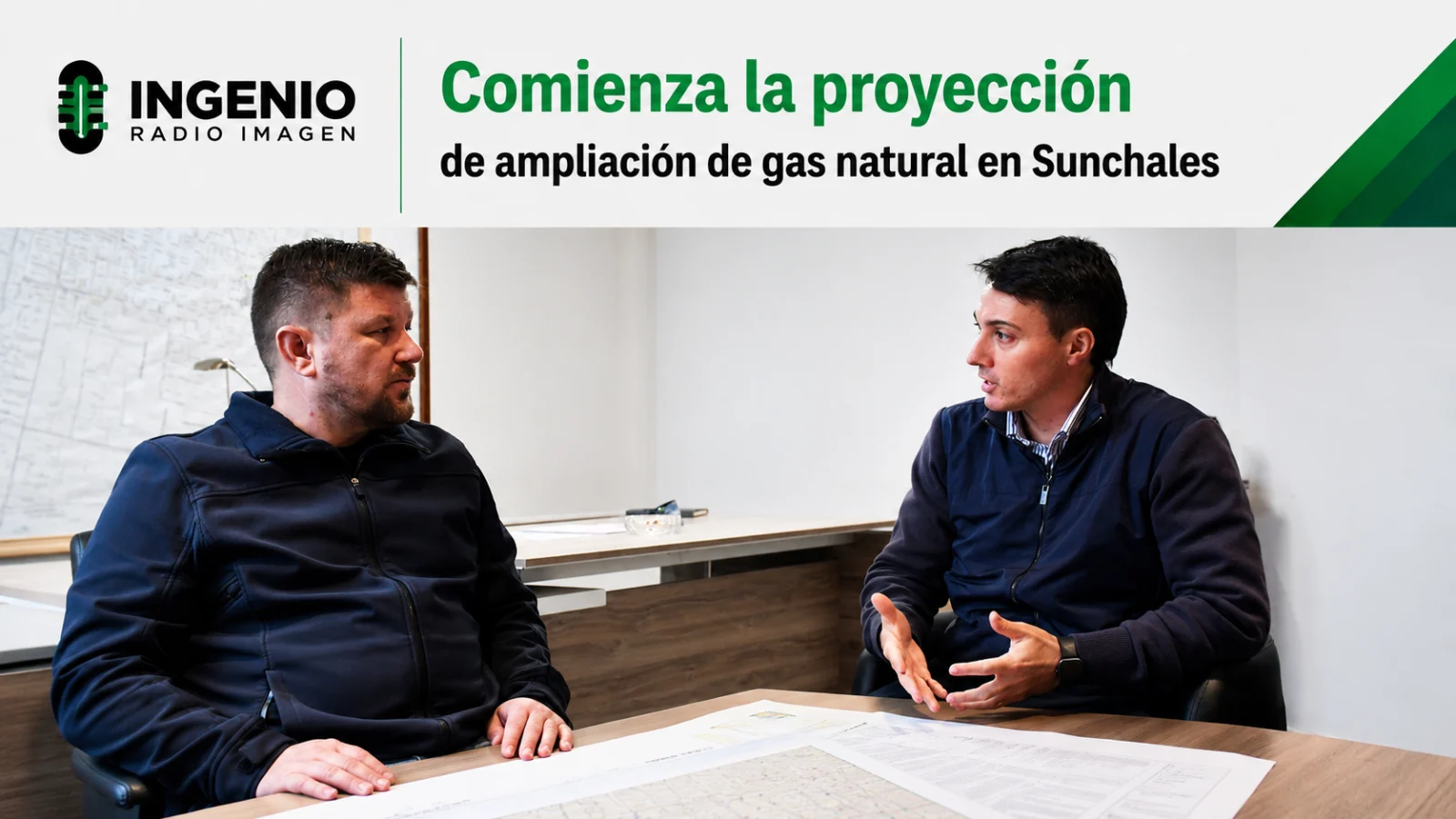 Comienza la proyección de ampliación de gas natural en Sunchales