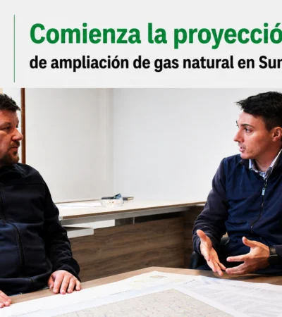 Comienza la proyección de ampliación de gas natural en Sunchales