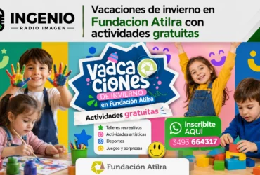 Vacaciones de invierno en Fundacion Atilra con actividades gratuitas