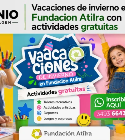 Vacaciones de invierno en Fundacion Atilra con actividades gratuitas