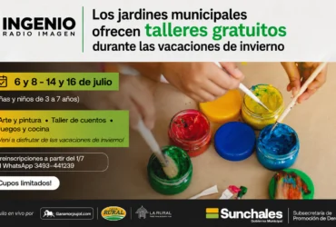 Los jardines municipales ofrecen talleres gratuitos durante las vacaciones de invierno