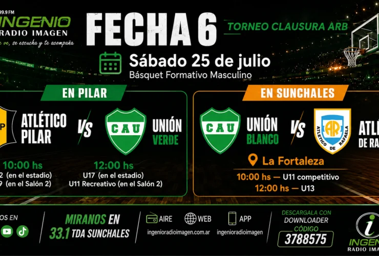 Duelo de formativas enciende el sábado