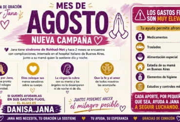 Mes de Agosto nueva Campaña por Jana.