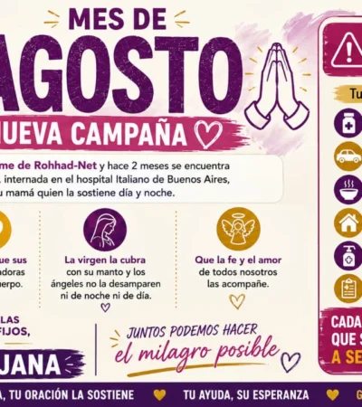 Mes de Agosto nueva Campaña por Jana.