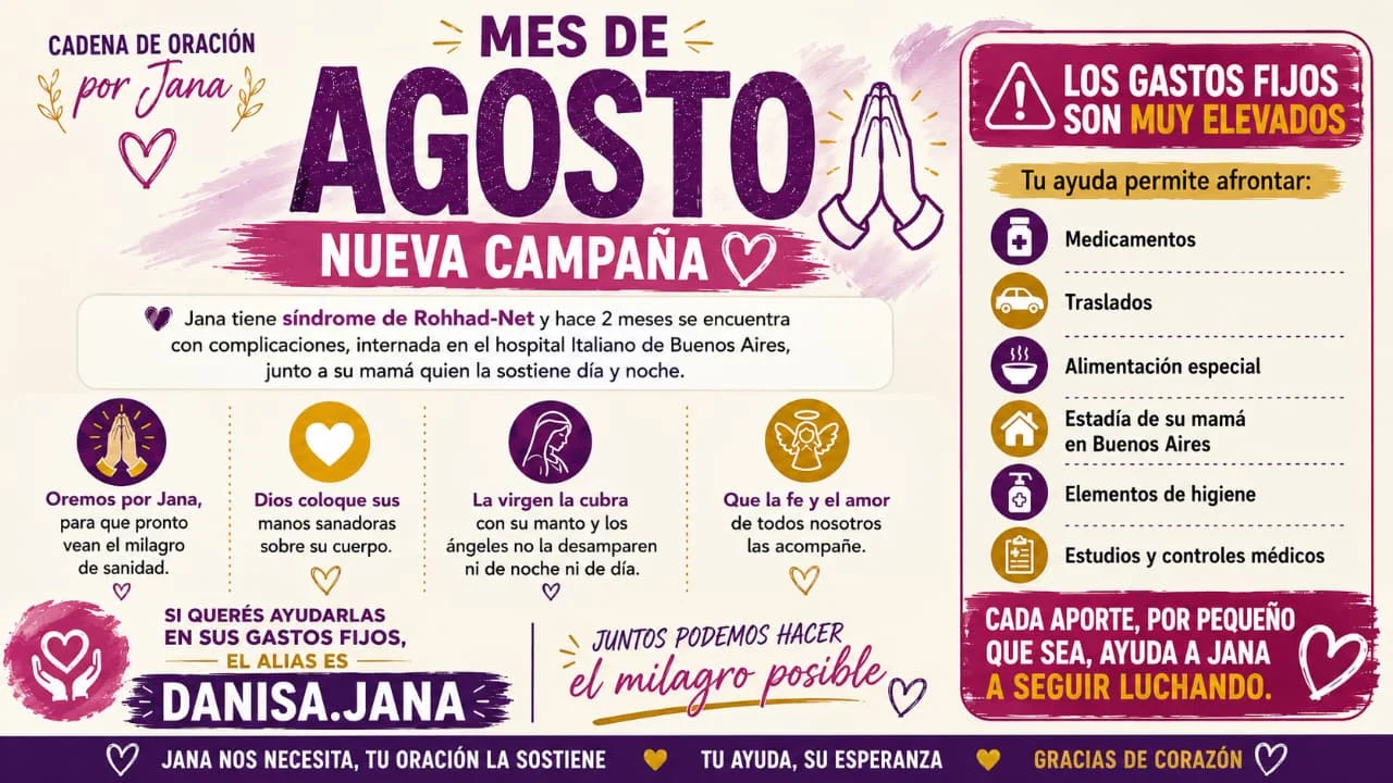 Mes de Agosto nueva Campaña por Jana.