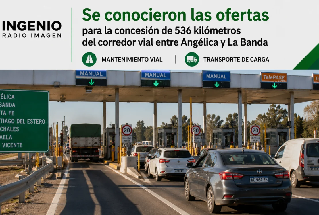 ofertas para la concesión, corredor vial entre Angélica y La Banda