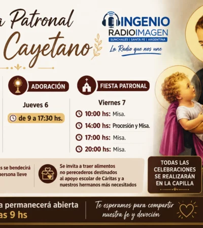 Fiesta Patronal San Cayetano.