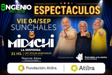 Midachi se despide en el Cet Atilra de Sunchales