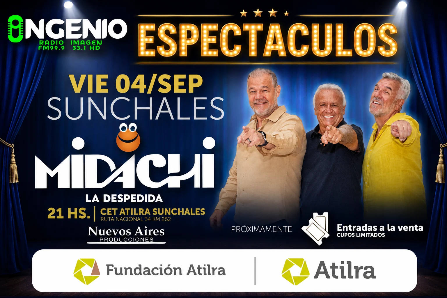 Midachi se despide en el Cet Atilra de Sunchales