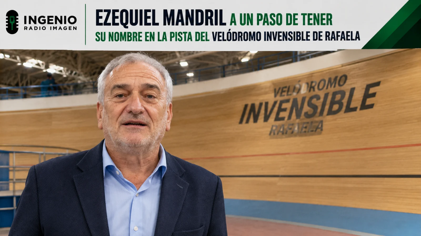 Ezequiel Mandril, tendrá su nombre en la pista central