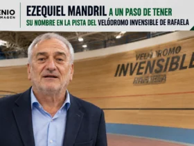 Ezequiel Mandril, tendrá su nombre en la pista central