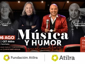 Noche de música y humor en el CET ATILRA