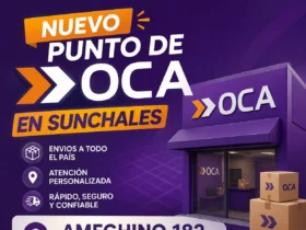 Nuevo punto de Oca en Sunchales